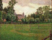 Lucien Pissarro The Church at Gisors oil painting